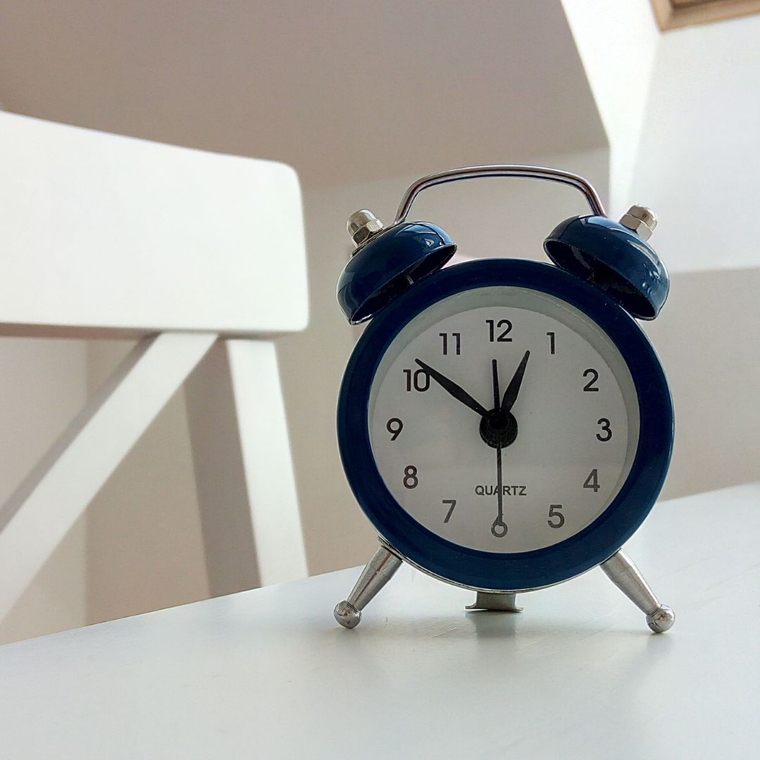imagen de un reloj, haciendo referencia a el uso de este para la duración del test de 7 minutos