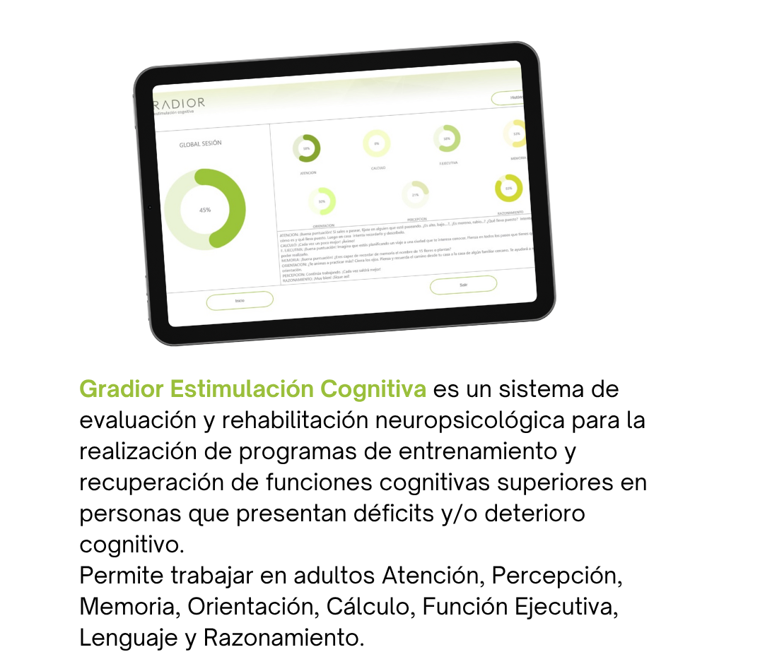 Gradior Estimulación Cognitiva